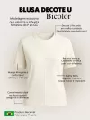Camiseta Feminina 100% Algodão Premium Bicolor Blush e Vinho