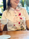 Camiseta Feminina de Algodão Premium Edição Especial Outubro Rosa + Lenço