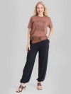 Calça Aladim em Molecotton de Viscose Premium Preto Amanda