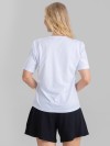 Camiseta Feminina Algodão Premium Estampada Lemon Branco