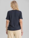 Camiseta Feminina Algodão Premium Estampada Wild Soul Grafite