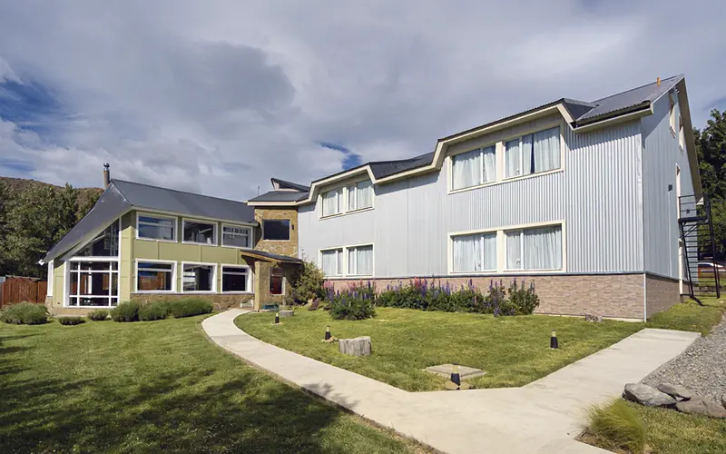 Vista exterior de Hostería Pudu Lodge