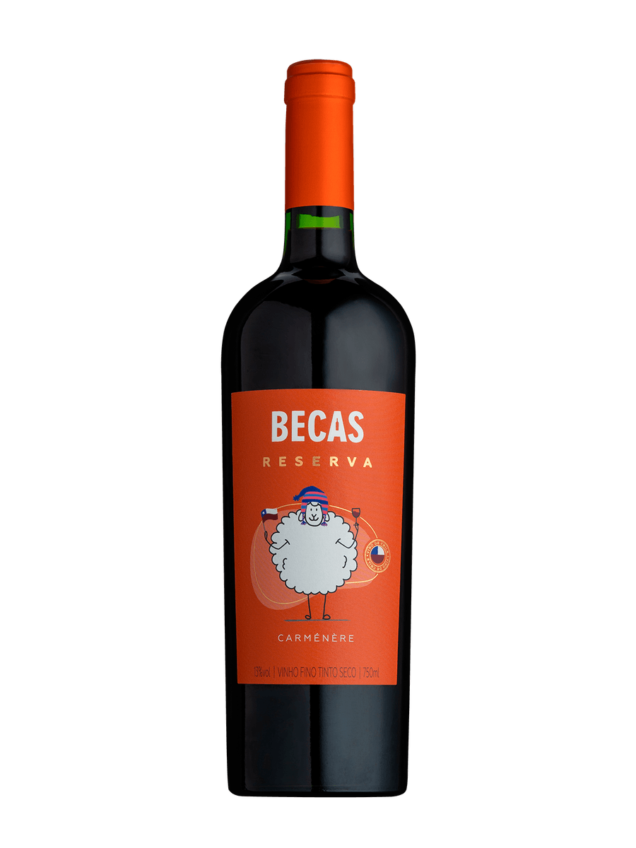 VINHO BECAS RESERVA CARMENERE TINTO 750ML
