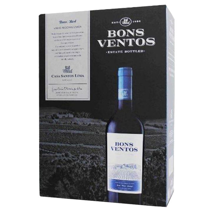 VINHO QUINTA BONS VENTOS BAG IN BOX TINTO 3000ML