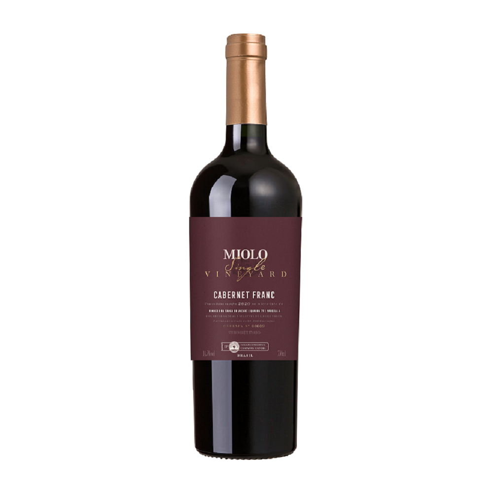 VINHO MIOLO SINGLE VINEYARD CABERNET FRANC TINTO SECO 750ML