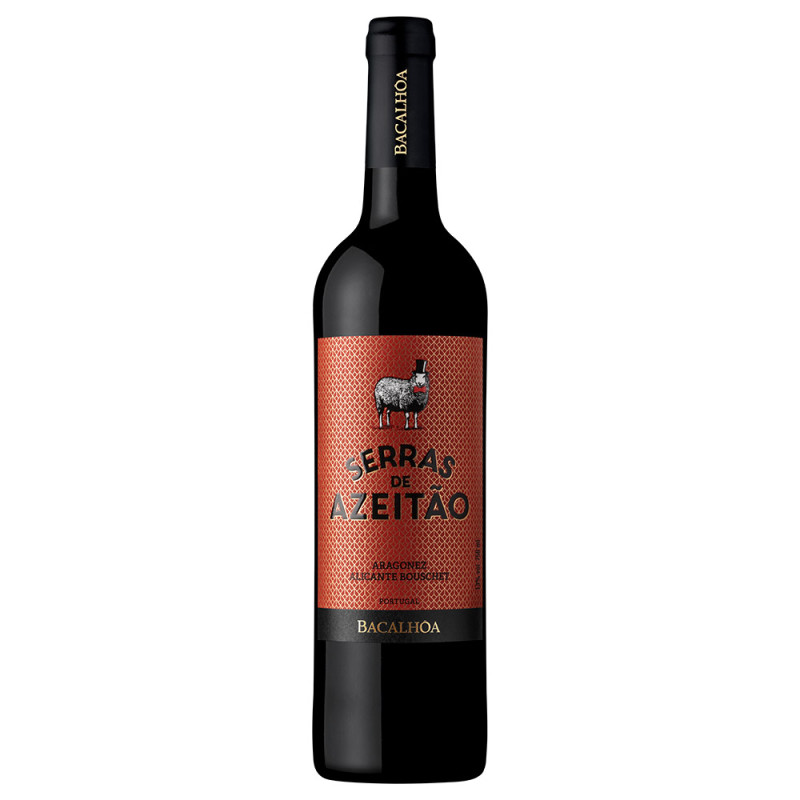 VINHO BACALHOA SERRAS DE AZEITAO TINTO 750ML