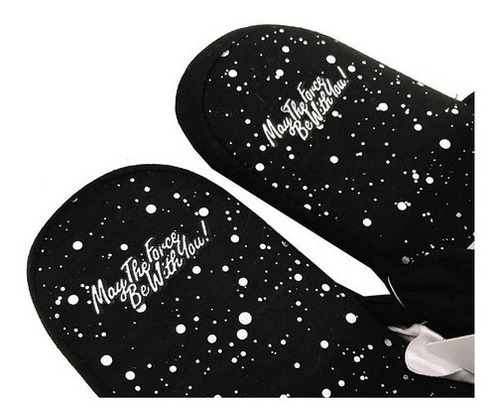 Chinelo Pantufa De Quarto Disney Star Wars Tamanho:GG	41	43	44;Cor:Preto