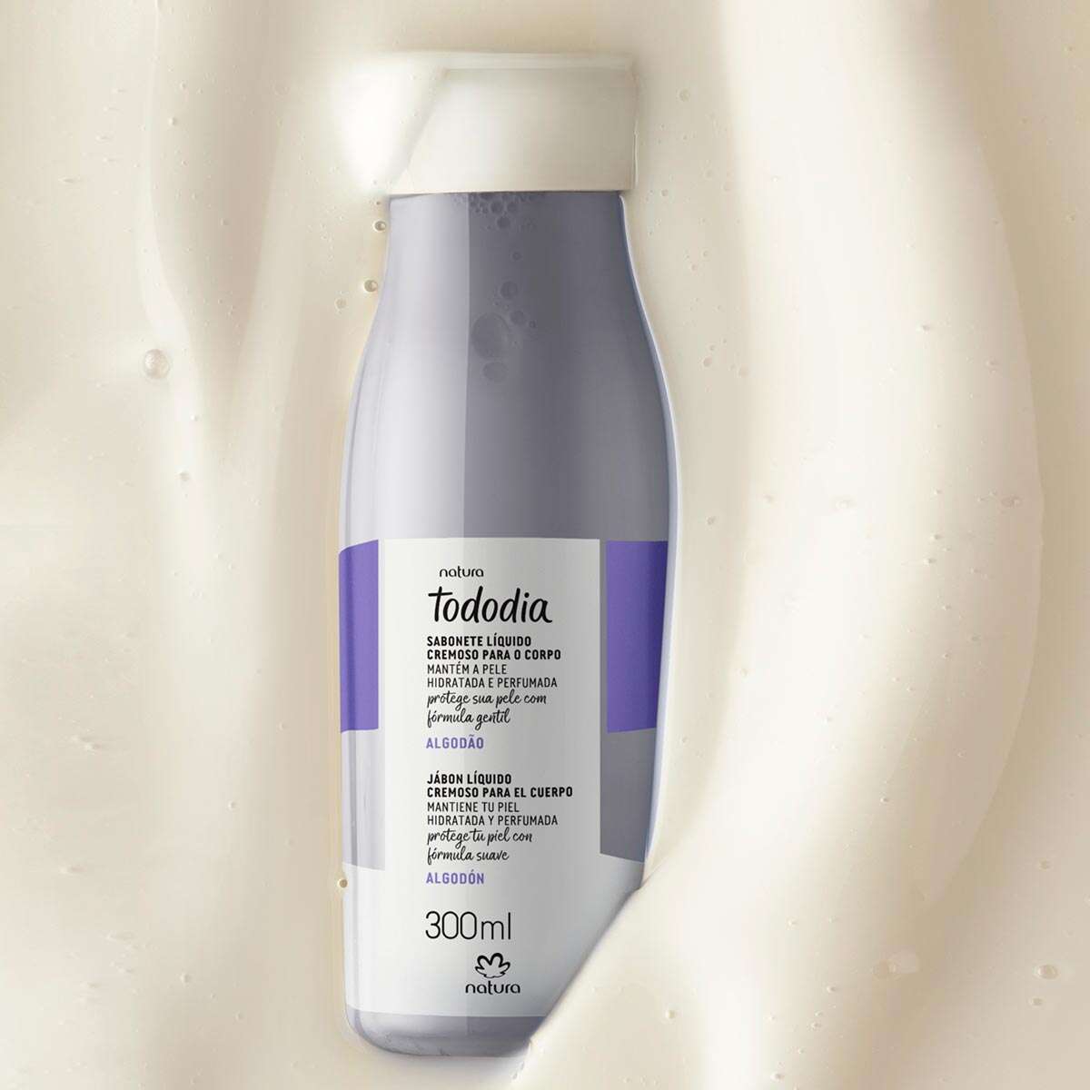 Natura Tododia Algodão Sabonete Liquido