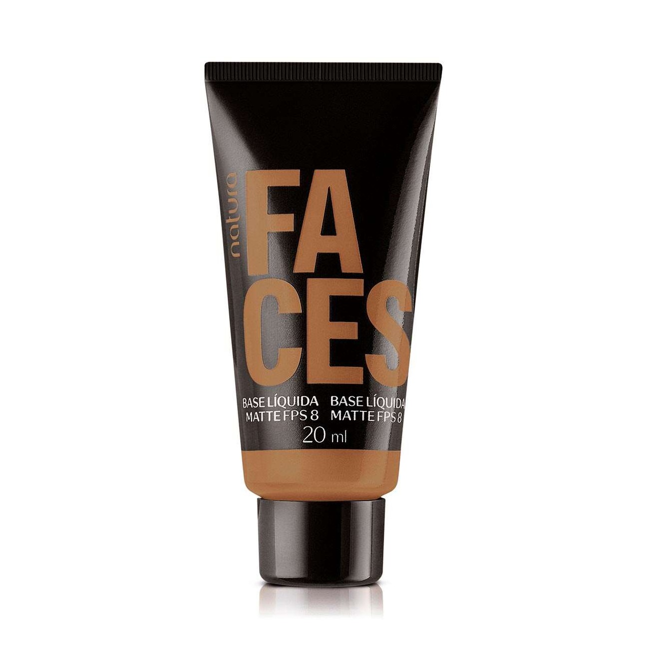Natura  Faces Base Líquida Checkmatte 20 ml Cor:35 Q