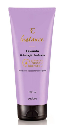 Eudora Instance  Lavanda Hidratante Corporal 200ml