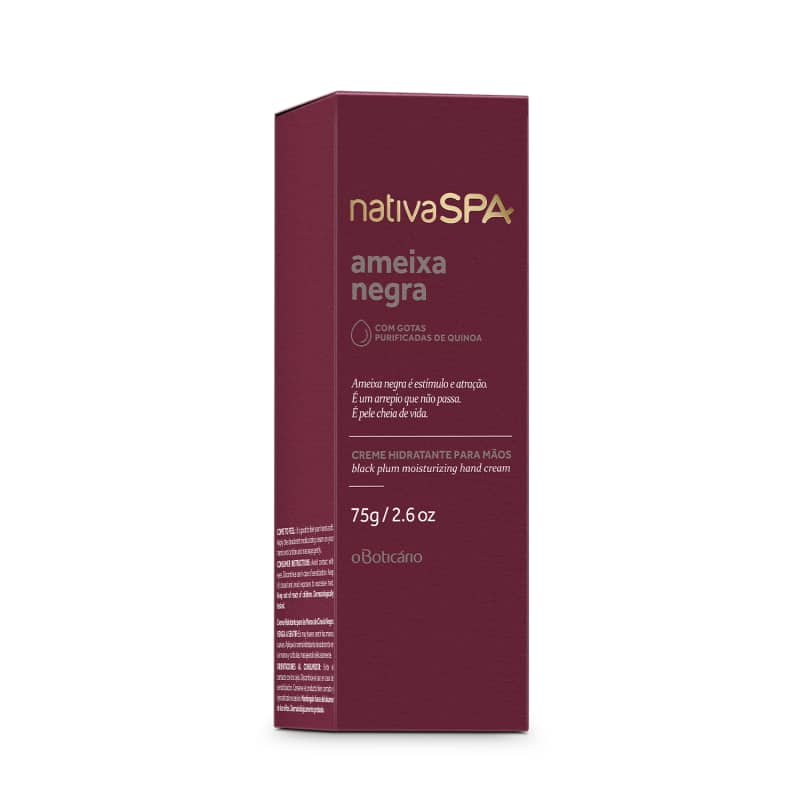 Nativa SPA Creme HIdratante para as Mãos Ameixa Negra 75g