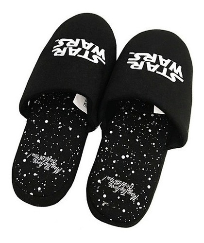 Chinelo Pantufa De Quarto Disney Star Wars Tamanho:GG	41	43	44;Cor:Preto