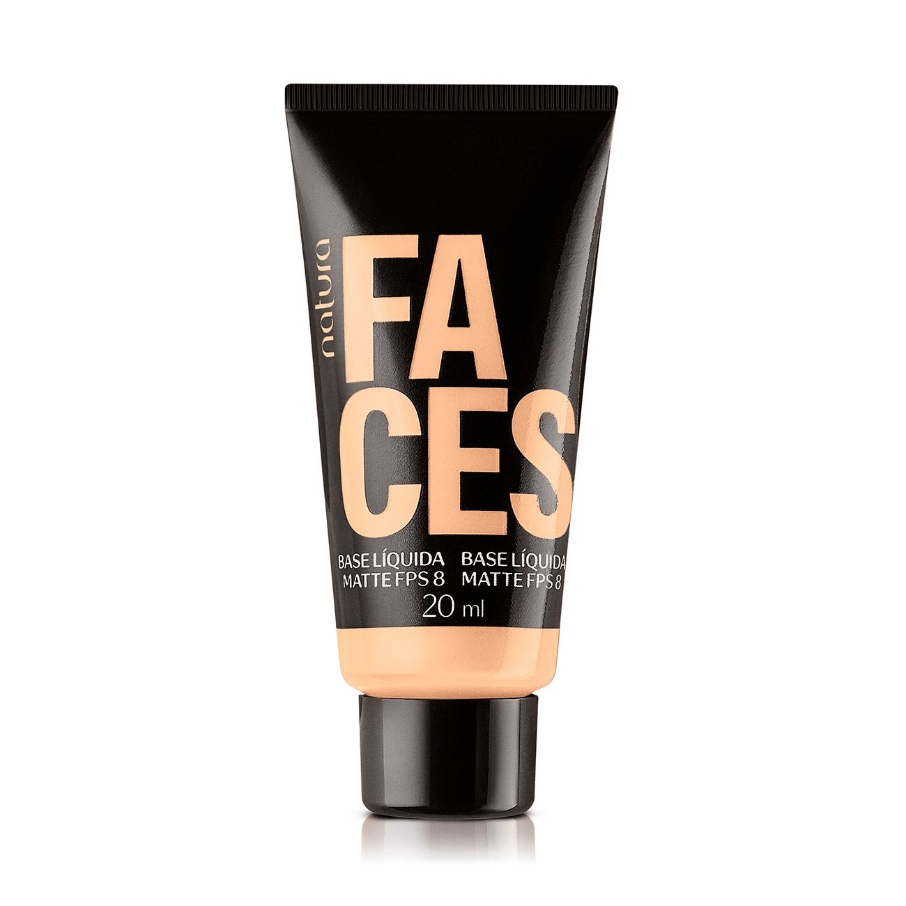 Natura  Faces Base Líquida Checkmatte 20 ml Cor:35 Q