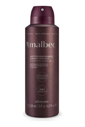 Kit Presente Natal Malbec Tradicional Boticario