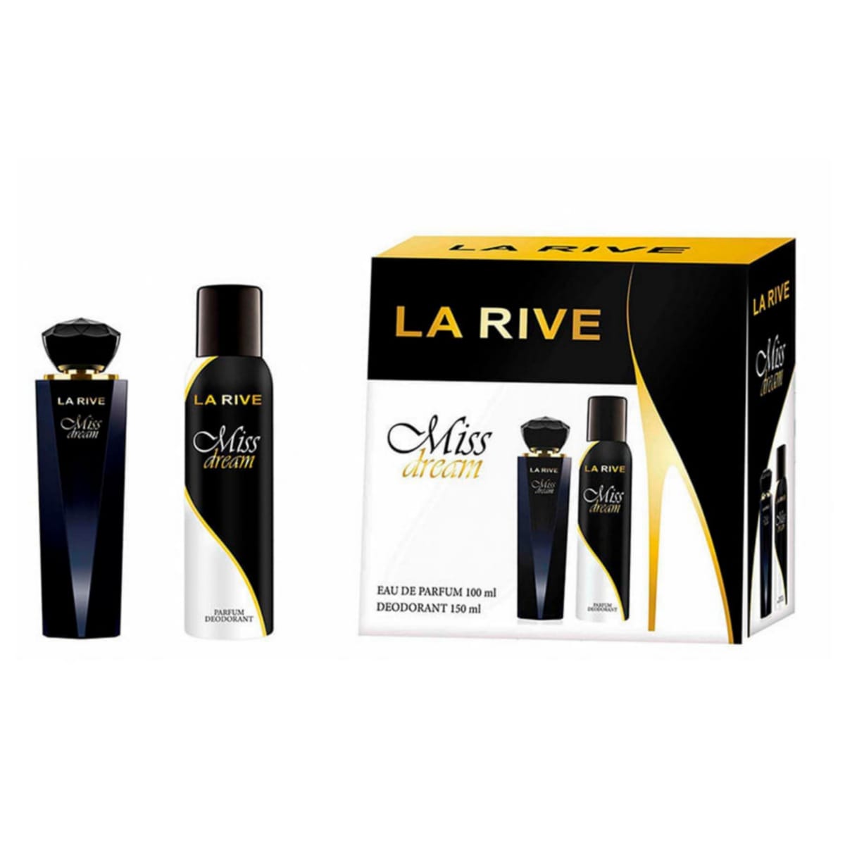 LA RIVE KIT MISS DREAM FEM COLONIA EDT 100 ML E DESODORANTE 150 ML