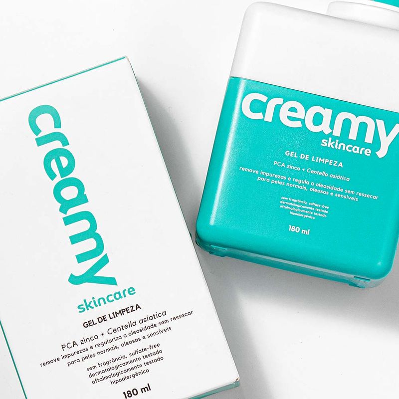 CREAMY GEL DE LIMPEZA SUAVE ANTIOLIOSIDADE180ML