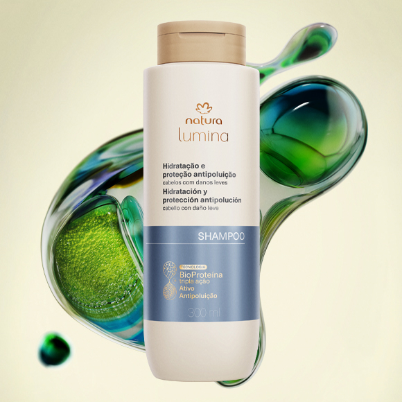 Natura Lumina Shampoo Hidratação e Proteção Antipoluição