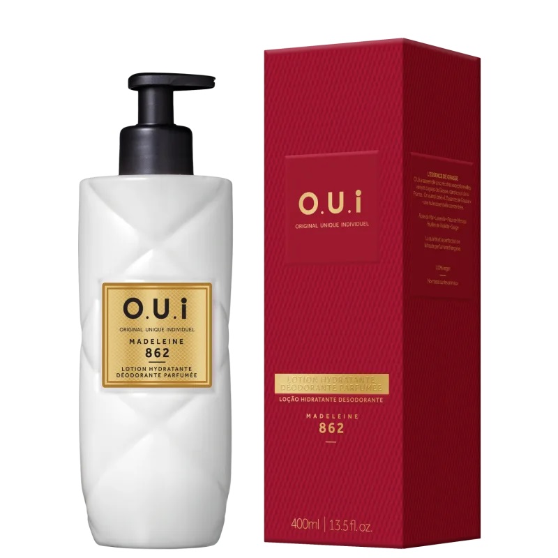 O.U.i Madeleine 862 Loção Hidratante Desodorante Corporal 400ml