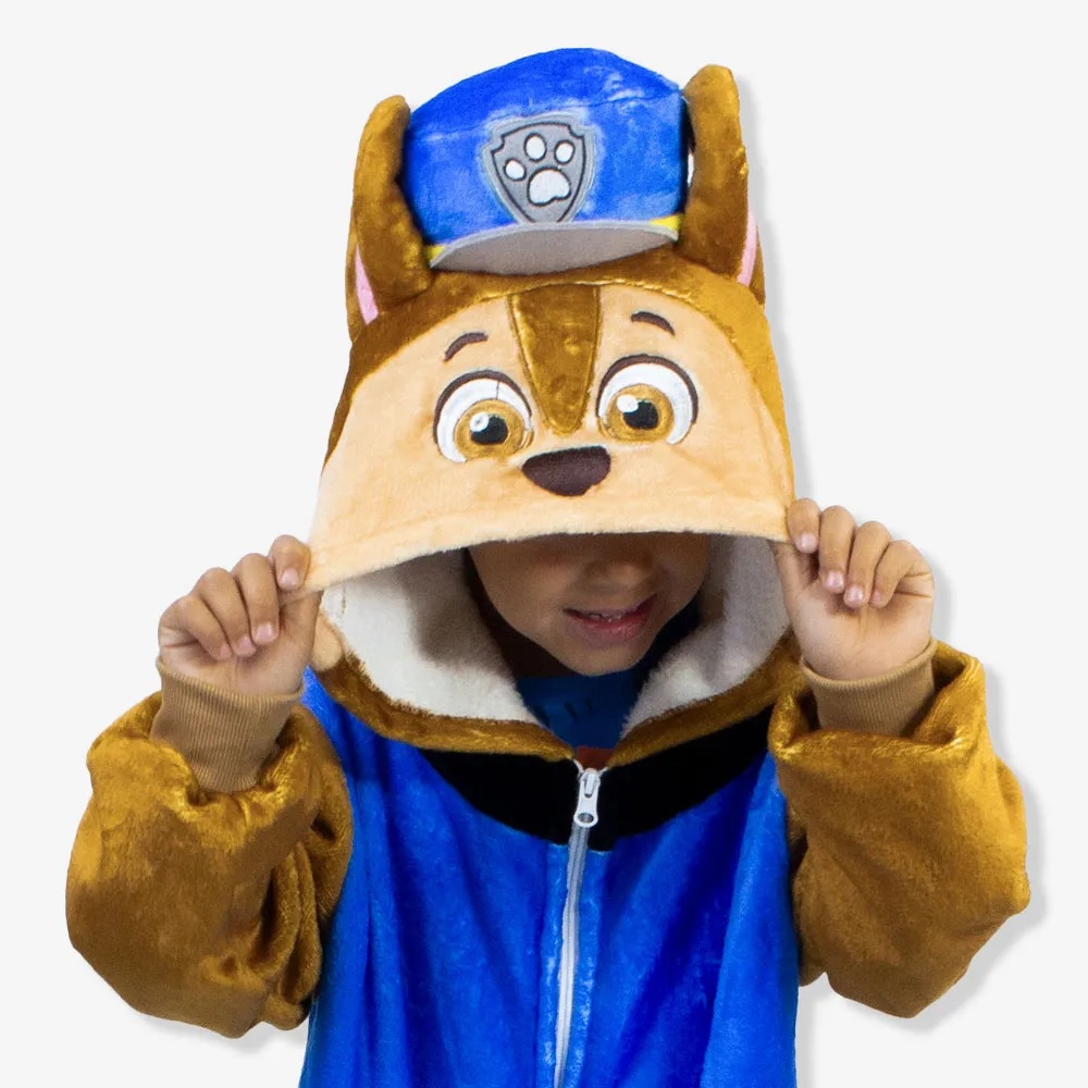 Zona Criativa Macacão Infantil Patrulha Canina - Chase Tamanho:2 A 3 ANOS