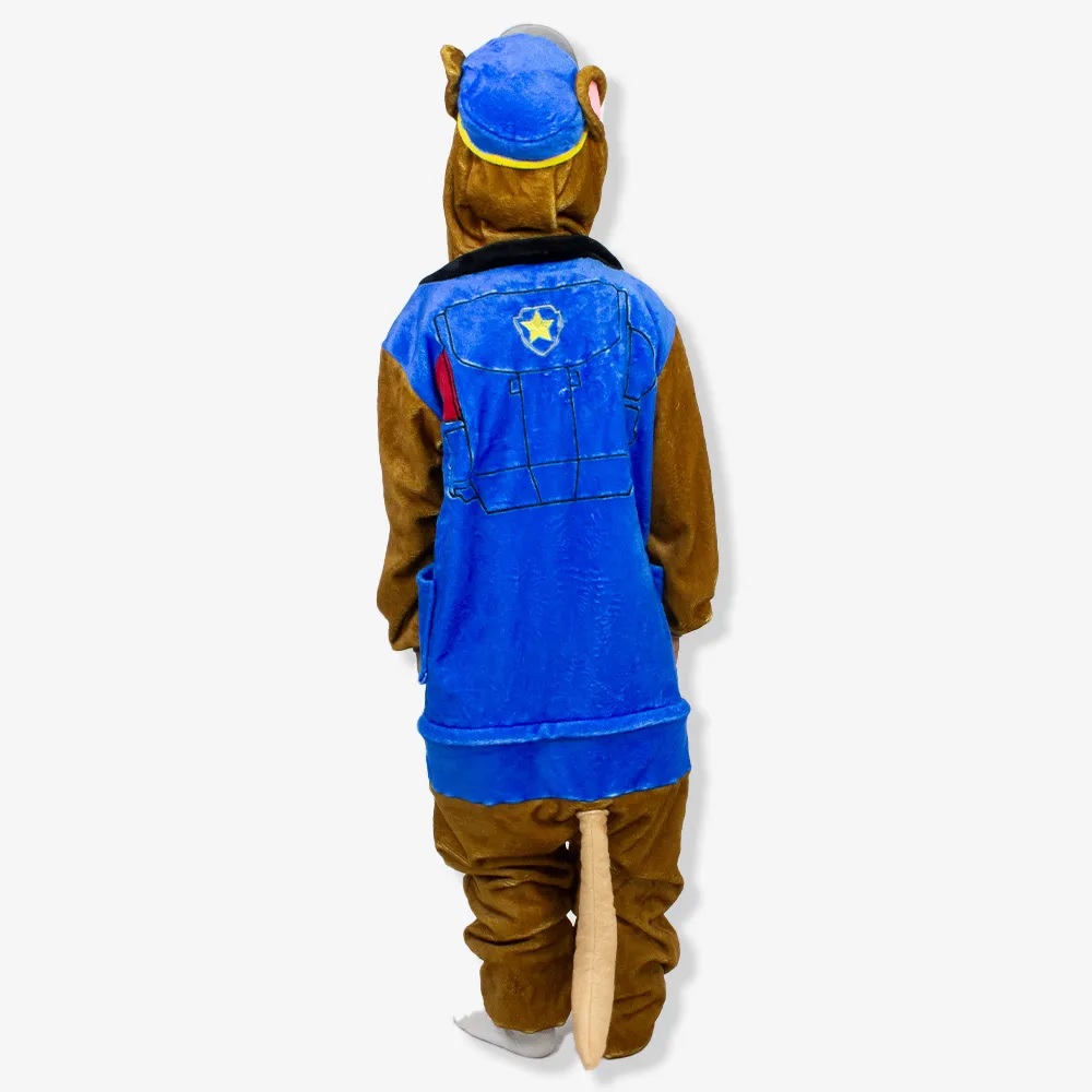 Zona Criativa Macacão Infantil Patrulha Canina - Chase Tamanho:2 A 3 ANOS