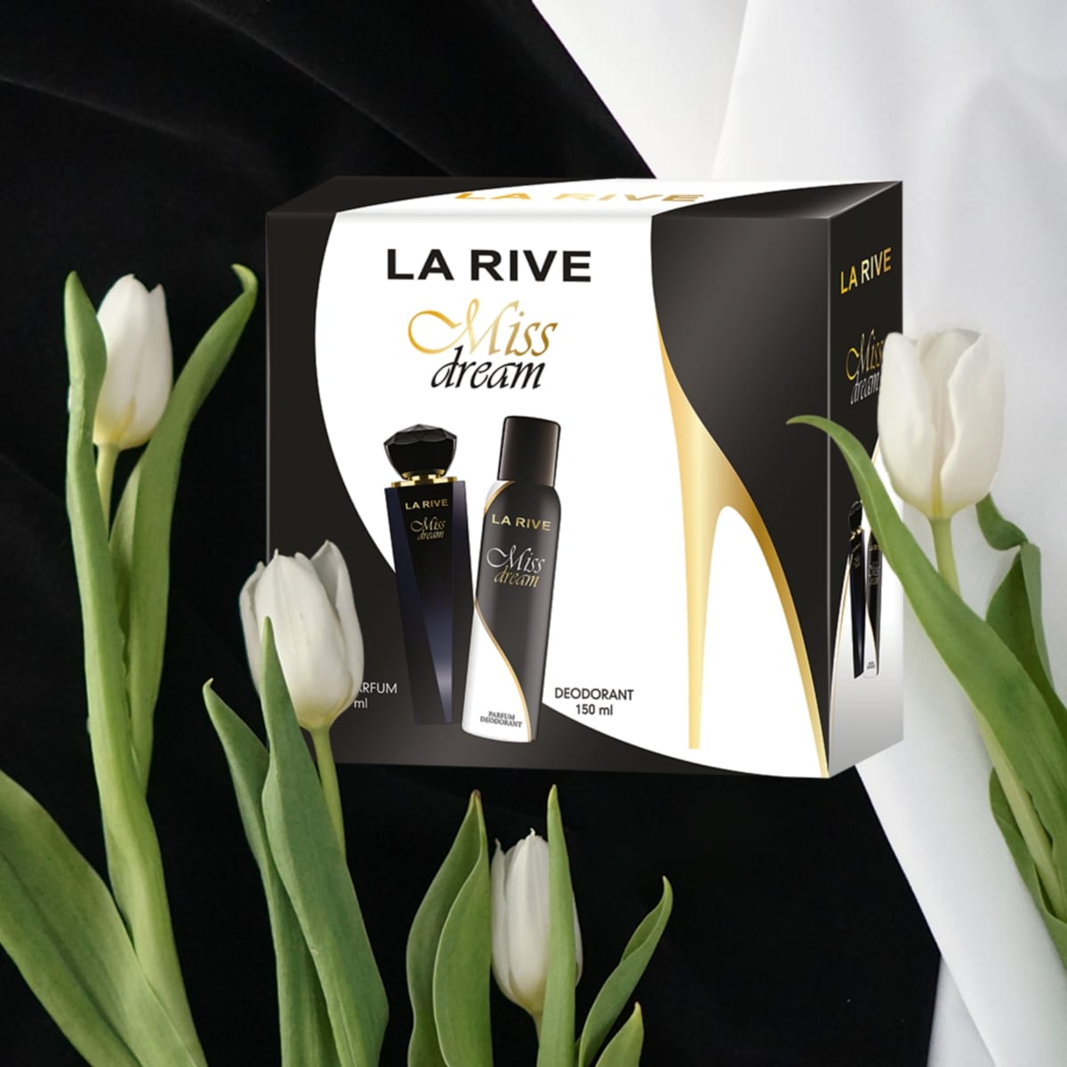 LA RIVE KIT MISS DREAM FEM COLONIA EDT 100 ML E DESODORANTE 150 ML