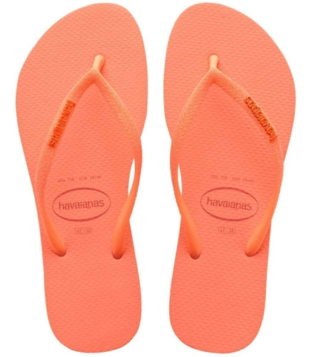 Chinelo Havaianas Slim Glitter Brilho Neon Tira Fina Origina Tamanho:33-34 BR;Cor:Verde