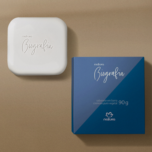 Natura Biografia Sabonete em Barra Masc 1x90g