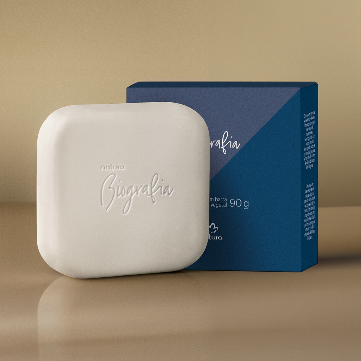 Natura Biografia Sabonete em Barra Masc 1x90g