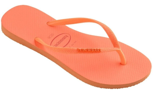Chinelo Havaianas Slim Glitter Brilho Neon Tira Fina Origina Tamanho:33-34 BR;Cor:Verde