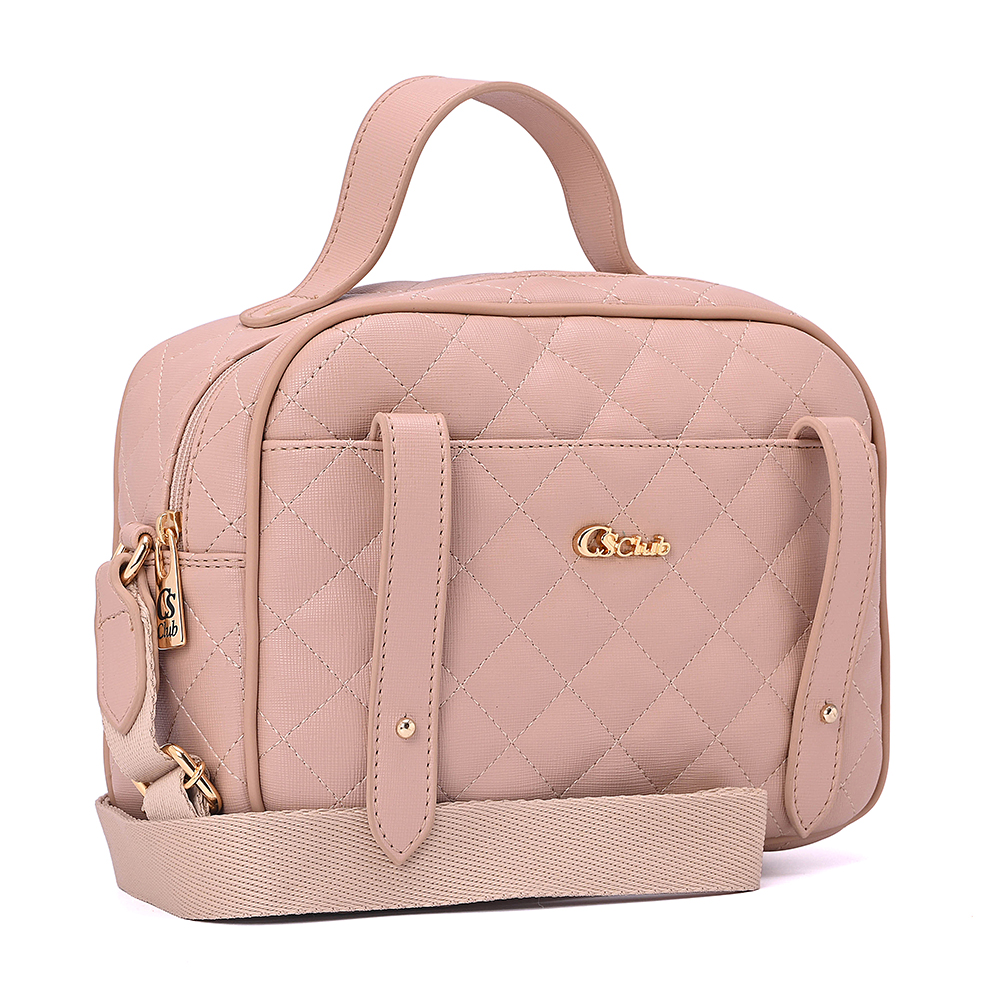 Quilted Bag Blush Rosa Renner