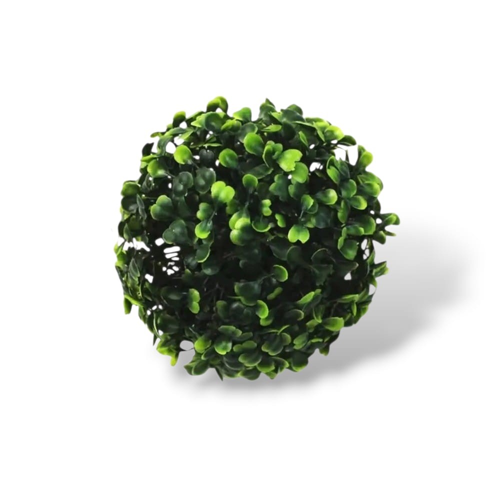 Buchinho Topiaria Bola Grama Artificial Decorativa 12cm Verde