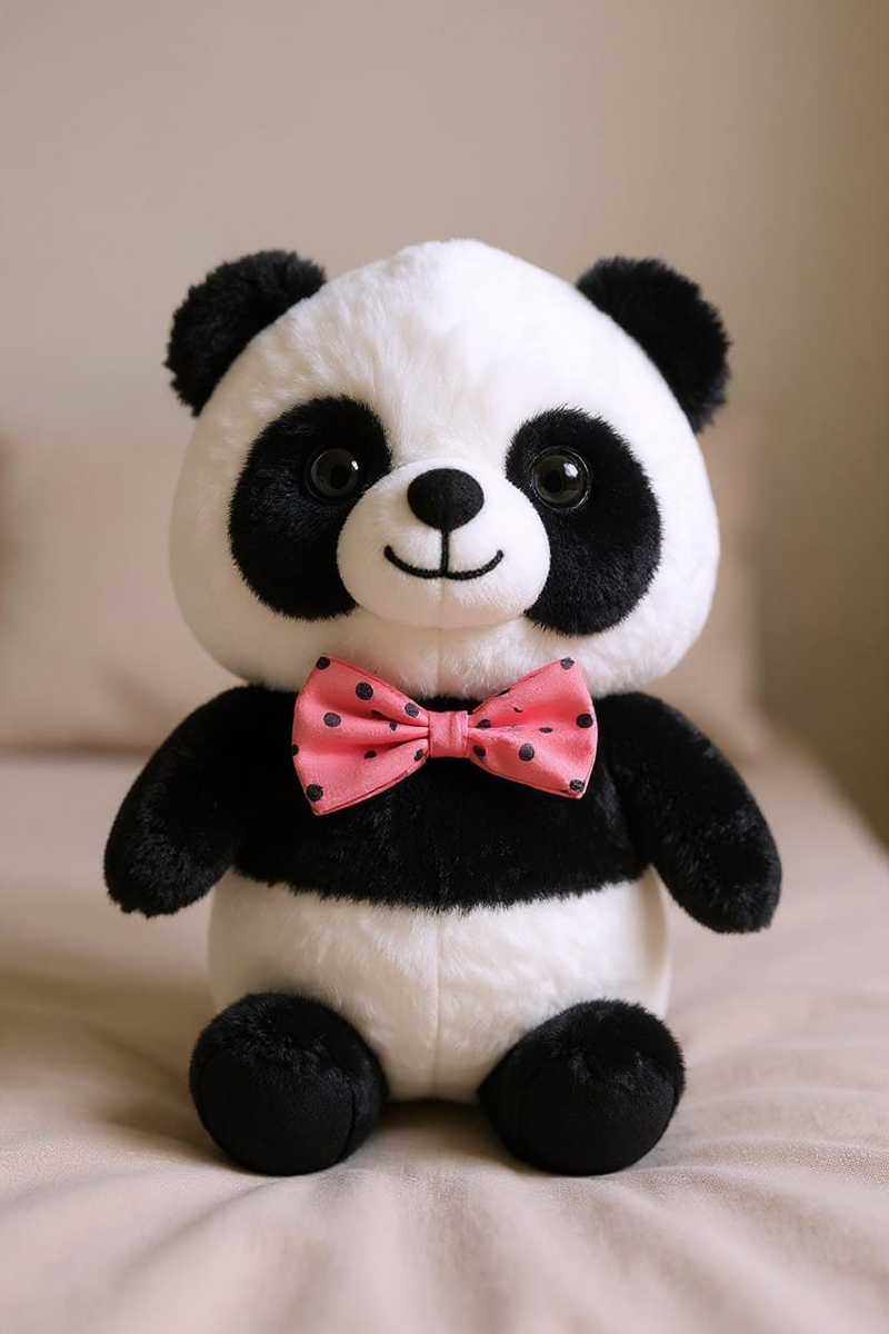 Ursinho de Pelúcia Urso Panda Pandinha Fofo Antialergico
