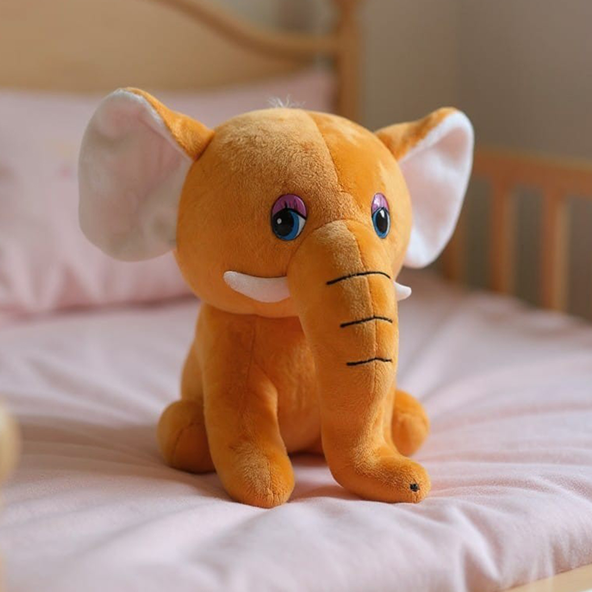 Ursinho de Pelúcia Elefante Elefantinho Fofo Antialergico