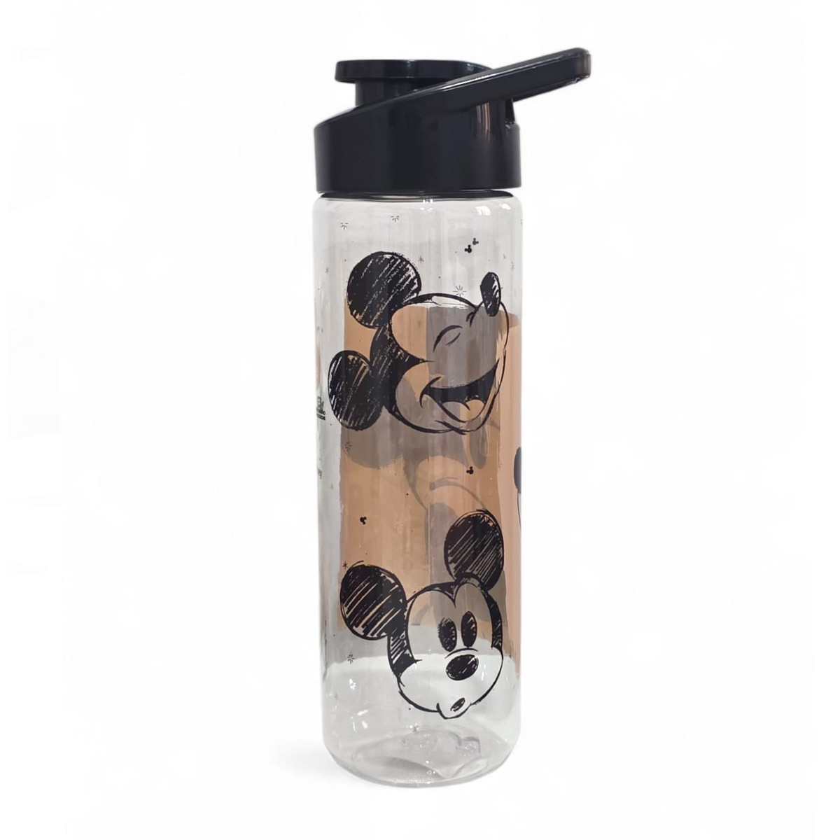 Garrafa Água Squeeze Mickey 700ml Cristal Escolar Academia
