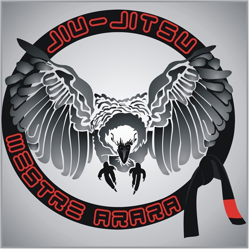 Exemplo de Logo do designer DRYA para Mestre Arara - Jiu-jitsu