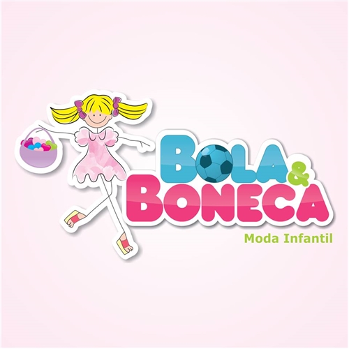 Exemplo de Logo do designer AnaCLemos para Bola e Boneca