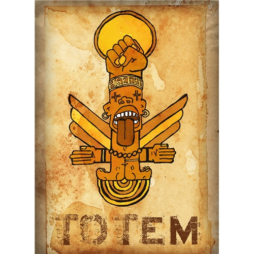 Exemplo de Ilustraçao ou Caricatura do designer DJMarin para Totem I