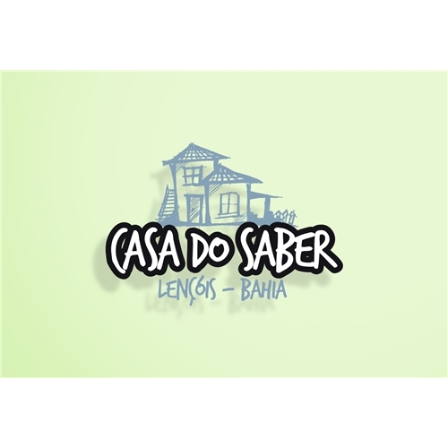 Exemplo de Logo do designer Rogério Souza para Casa do Saber