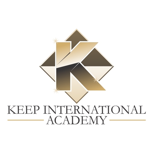 Exemplo de Logo do designer Conect Denis para KEEP ACADEMY