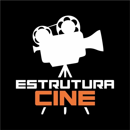 Exemplo de Logo do designer Conect Denis para ESTRUTURA CINE