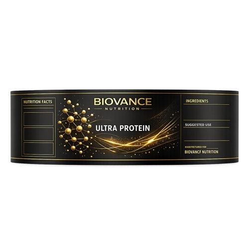 Exemplo de Logo do designer ACTOMAZINE para Rótulo - Biovance Nutrition