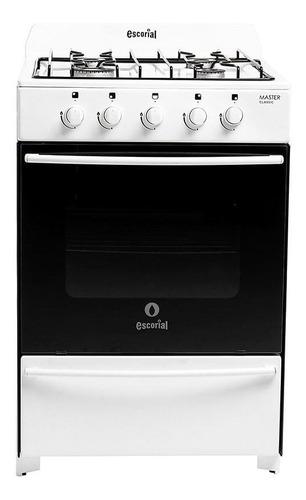 Cocina Escorial Master Classic Mascl56bl 56cm Bl Blanco Gas  licuado