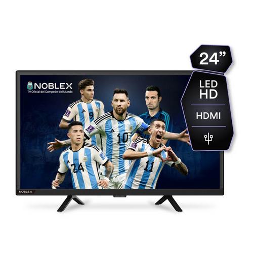 TV 24" Noblex HD 24X4000 negro