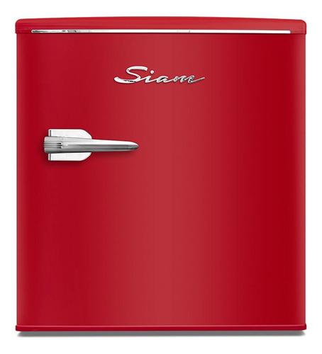 Heladera Bajo Mesada Siam Retro 45l Hsi-bm50rr Roja Rojo
