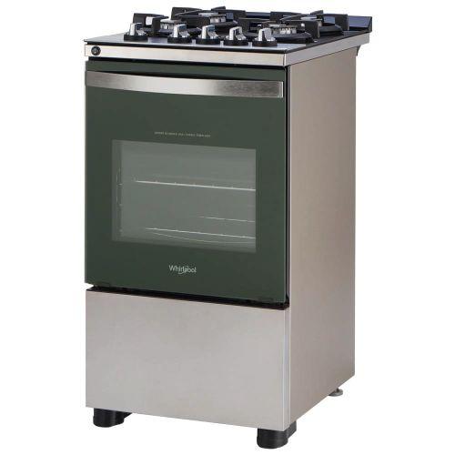 Cocina a gas Whirlpool inoxidable 51 cm con Grill