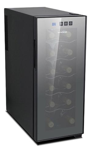 Cava Electrica Winco 33 Ltrs 12 Botellas Vino Led Temp Ajust