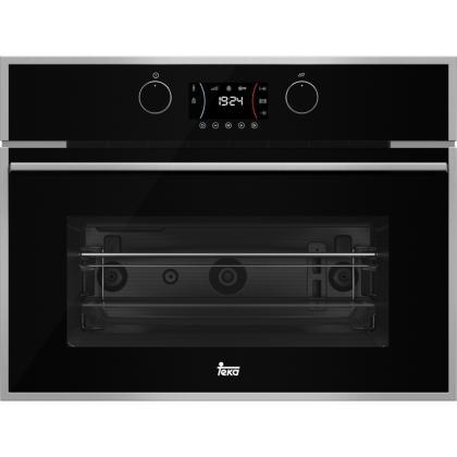 Microondas de 44 litros con grill tipo horno.