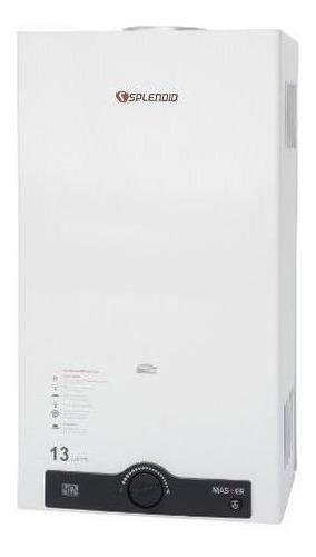Calefon Gas Licuado 13 Litros Tiro Natural Splendid Ionizado