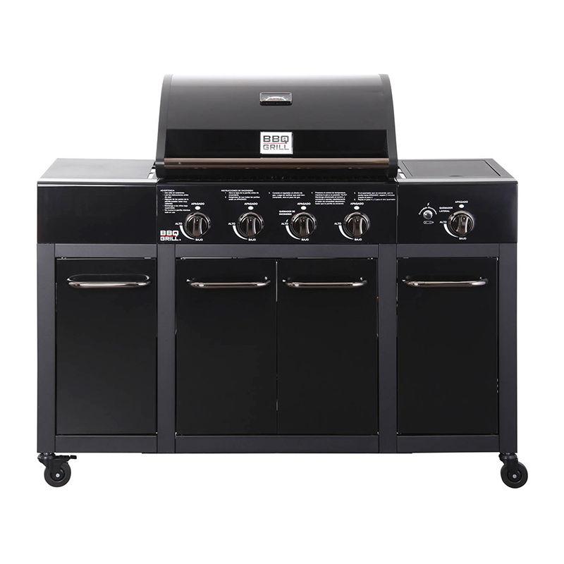 PARRILLA A GAS BBQ GRILL BUFFALO BLACK