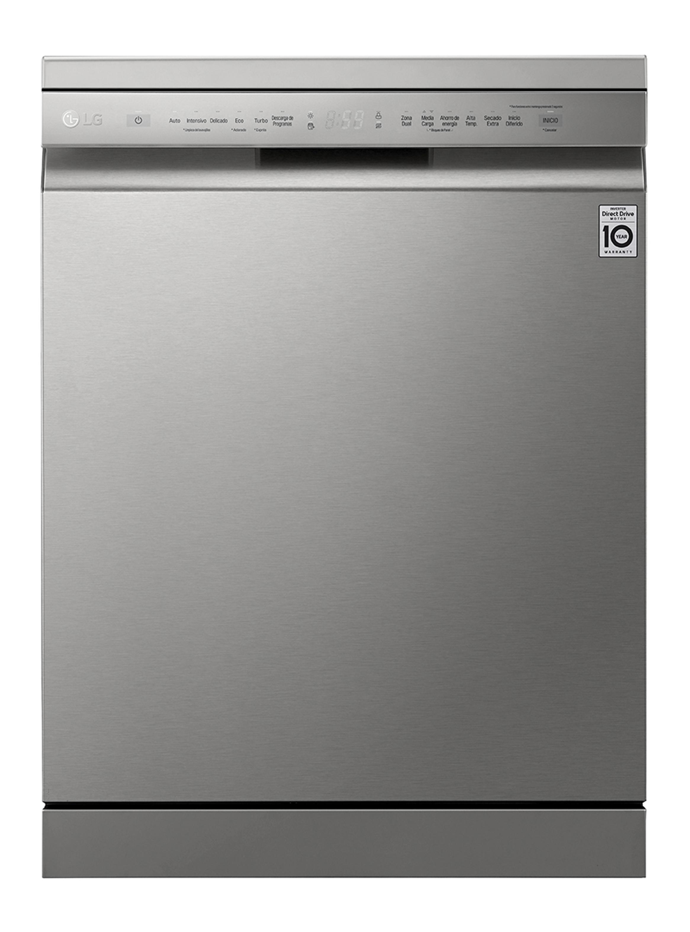 Lavavajillas 14 Cubiertos Lg Df222Fp Quadwash Y True Steam